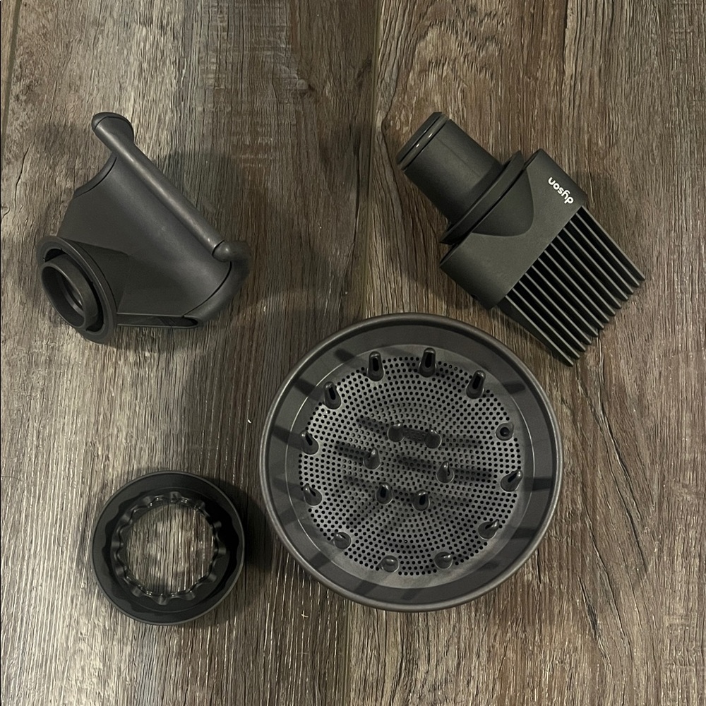 Dyson Hair Dryer Attachments in Dark Gray
